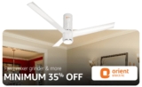 Modern Fans Up to 40% Off – Stylish & Energy-Efficient Deals