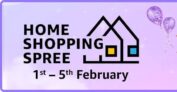 🛍️ Home Shopping Spree Sale Min. 40% off + Up to Rs 1,000 Cashback