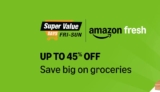Super Value Days Upto 40% off Save big on groceries